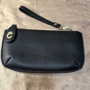 Joy Susan black wristlet